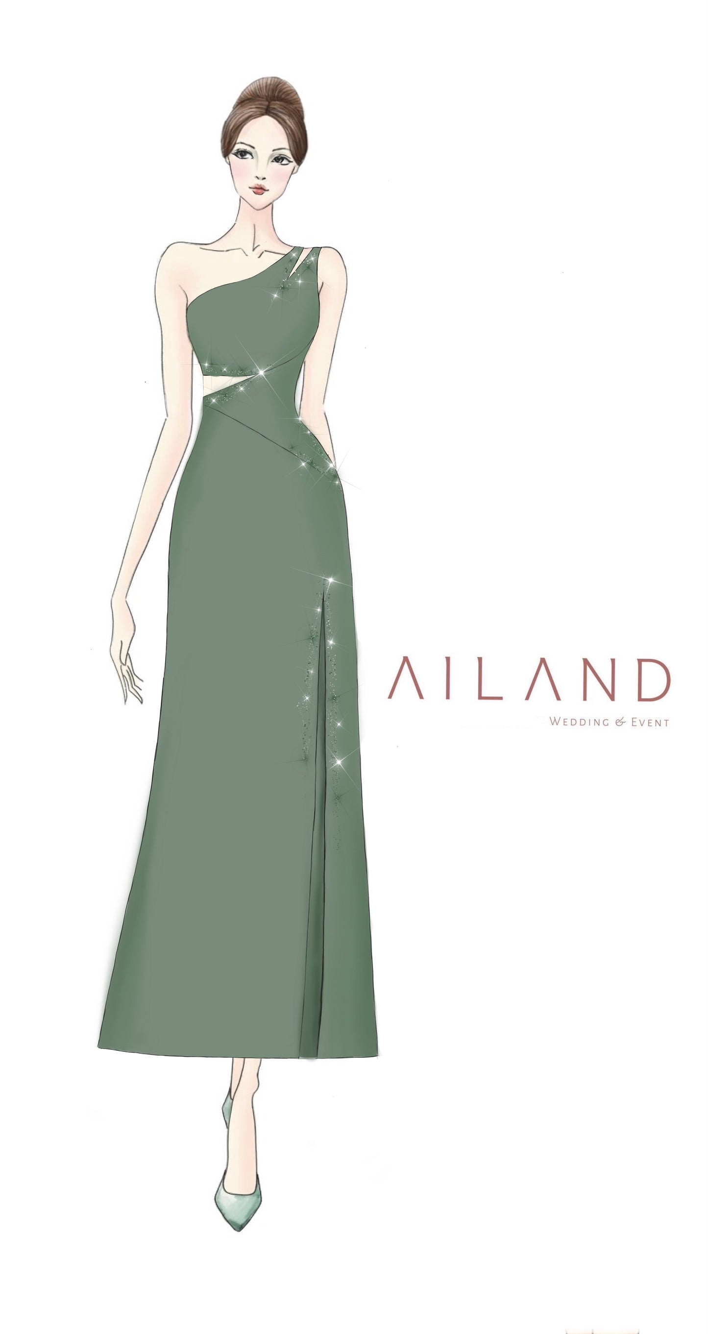 Bespoke luxury gowns-Tailormade wedding dress