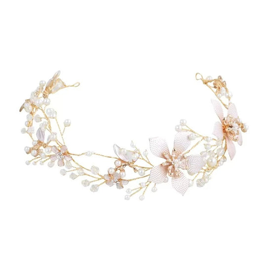 Floral Bridal Hair Vine（花卉发藤）